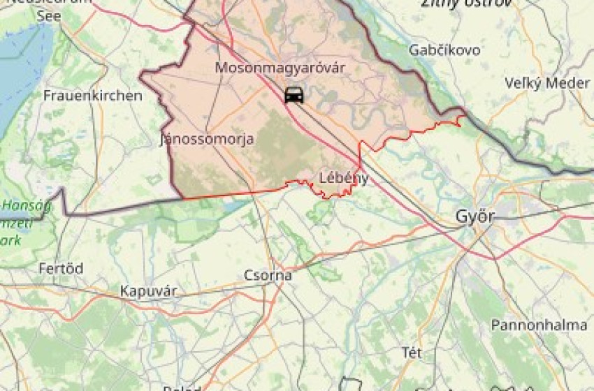 Ráfutásos baleset történt az M1-esen, Mosonmagyaróvárnál